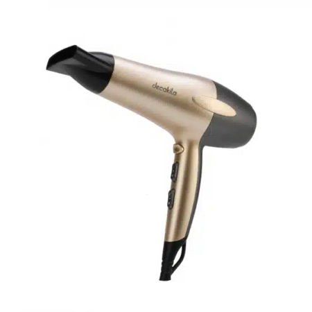 Decakila Hair Dryer 2200W DC 2 Speed 3 Heat Setting With Diffuser - KEHS011W