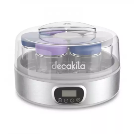 Decakila Yogurt Maker 18W 200ML Each Jar LCD - KEYM001W