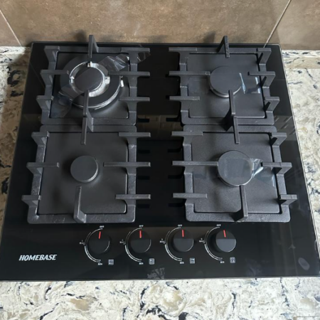 Homebase 3 Gas Plate and 1 Electric Plate - HB-60-4001