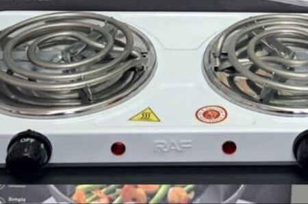 RAF 2 Electric Hot Plates Cooker Stoves KT-8517HP