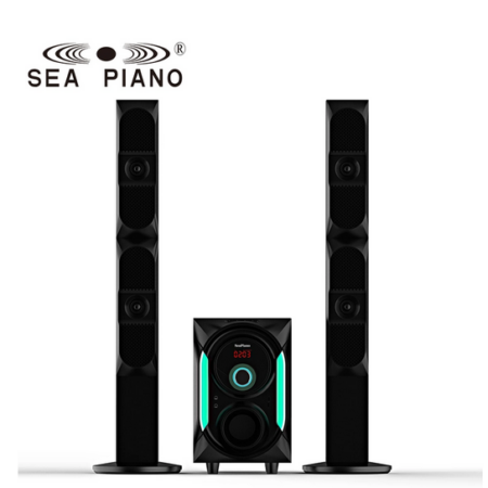 Sea Piano 2.1 Multimedia LED Display High Quality Bluetooth Speaker - Sp-919L