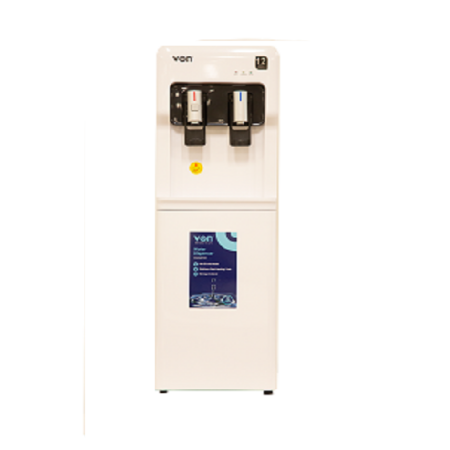 VON White Water Dispenser With Compressor Cooling And Cooling Cabinet VADA2311W