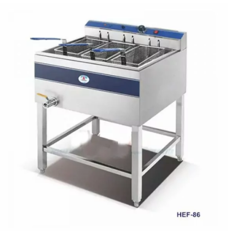 Nadstar8 Deep Fryer Electric 30L 1 Side 3 Basket HEF-86