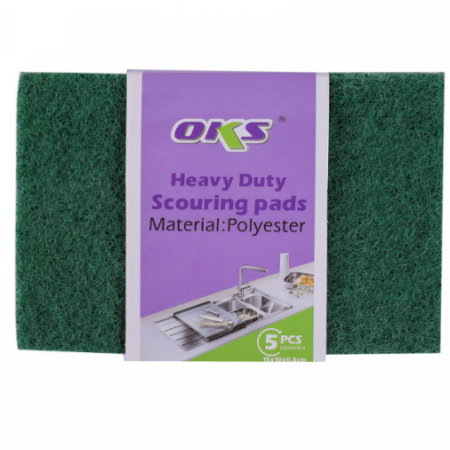 Oks Scouring Pad Multi Purpose 5pcs 15x10x0.8cm 750g-5