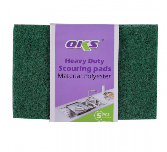 Oks Scouring Pad Multi Purpose 5pcs 15x10x0.8cm 750g-5