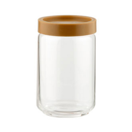 Ocean Pop Jar Stax Brown Lid 750ml 5B02526G9601