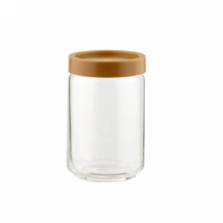 Ocean Pop Jar Stax Brown Lid 650ml 5B02523G9601