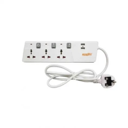 Kodtec Extension Socket 3 - Way 3M KT-1513ET