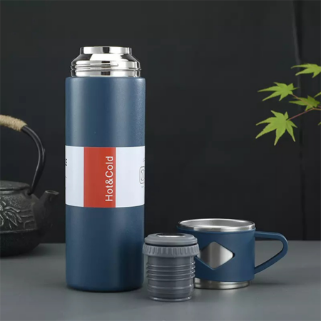 Stainless Steel Insulated Thermos, Gift Cups Multi Cover Mug Gift Box Set