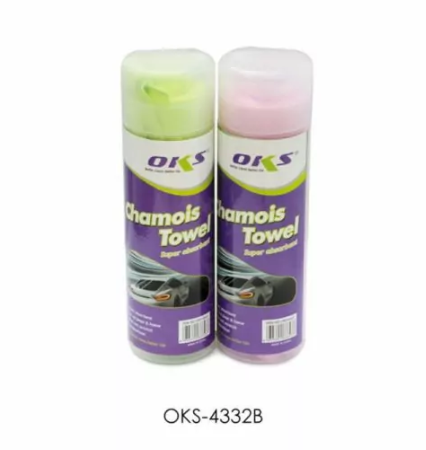 Oks Towel Chamois Super Absorbent 100pc 1409208