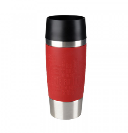 Tefal Travel Mug Steel 0.36L Red K3084114