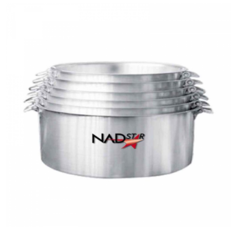 Nadstar8 Aluminium Sufuria 6pc Set 44-46-48-50