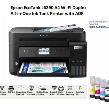 Epson EcoTank L6290 A4 Wi-Fi Duplex All-in-One Ink Tank Printer with ADF