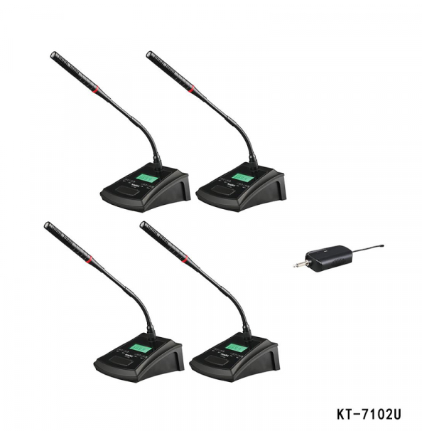 Kodtec Wireless Microphone Conference 4pcs KT-7104U