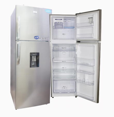 MR UK Refrigerator 2 Doors With Water Dispenser Silver 171L - UK 171