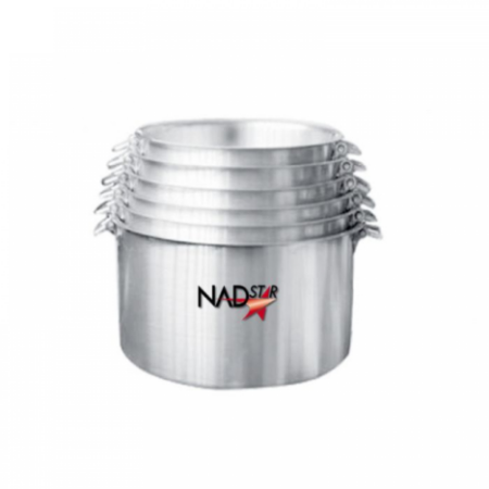 Nadstar8 Aluminium Sufuria 7pcs with Lid & Handle 29-36