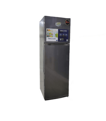 MR UK Refrigerator 2 Doors Silver 166L - UK 83 Inox/Silver Color