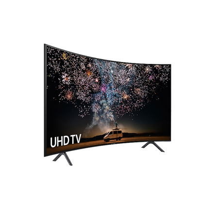 Samsung 49″ LED TV Curved 4K UHD, Smart – UA49RU7300KXKE