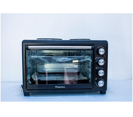 Pinetech Electric Oven 45L With 2 Hot Plates PT-R03s