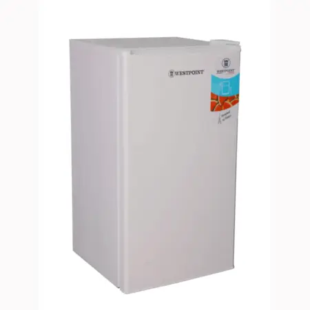 Westpoint White Single Door Table Top Defrost Fridge 90L – WRK-1018.E