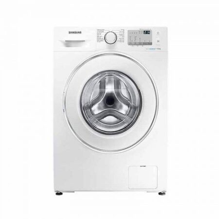 Samsung Washing Machine ECO BUBBLE Flont Load, 8 Kg Silver - WW80J5260