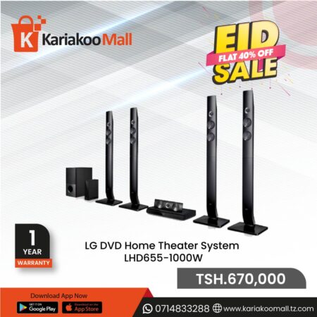 LG DVD Home Theater System LHD655-1000W