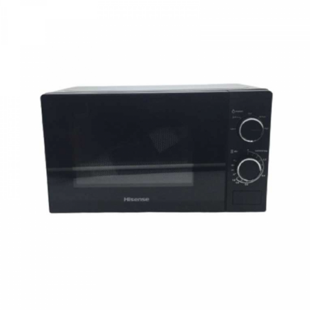 Hisense Microwave 20L 700W Solo Manual 5 Power Levels Black H20MOBS10