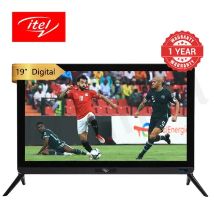 itel 19"Inch LED TV Black – D1930AE Double Glass