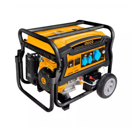 Ingco Petrol Generator 5kW 4 Stroke Pull Start & Electric Start GE65006