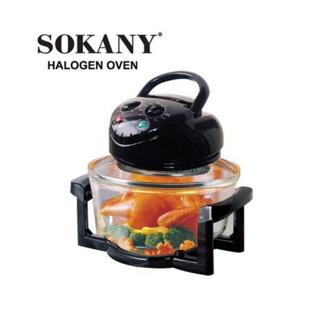 Sokany Halogen Oven 3 in 1, 13 Liters Oven Grill - SK 560