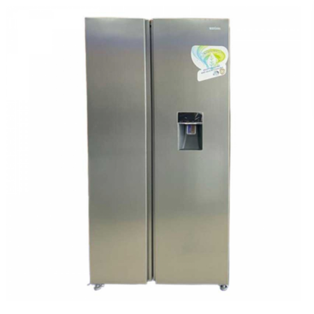 Bruhm Refrigerator 516L with Water Dispenser Side by Side Doors BFX-529EN