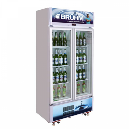 Bruhm Beverage Cooler 409L Double Door BBD-409M