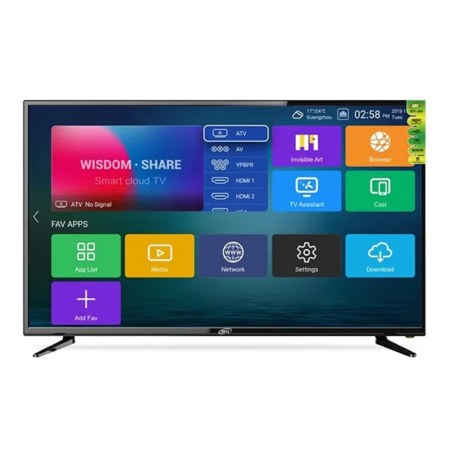 Soyi 50 Inch Smart TV, 4K Resolution, With Glass Protector (Double Glass