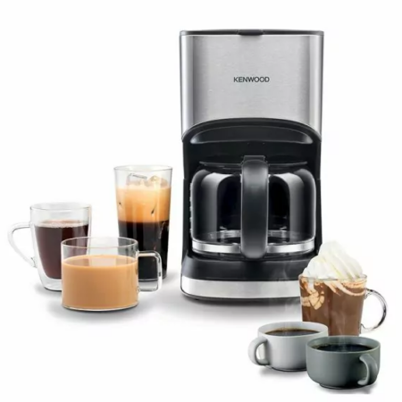 Kenwood Coffee Maker 900W 6 Cups Re-useable Filter for Drip Coffee and Americano CMM05.000BM