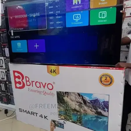 Bravo 65"Inch Full HD LED Smart TV Frameless