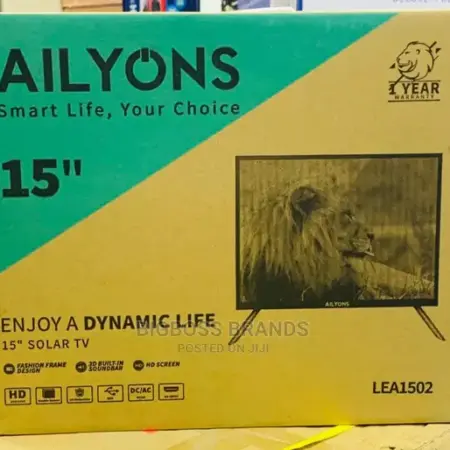 Ailyons 15"Inch LED TV Double Glass
