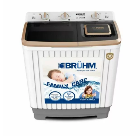 Bruhm Washing Machine 7kg Manual Twin Tub BWT-070H