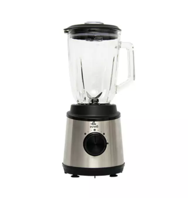 Evvoli Premium Table Blender 1.5L with Glass Jar 600W EVKA-BL15MB