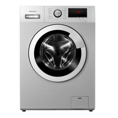 Hisense 7kg Front Load Washer Metallic WFHV7012S