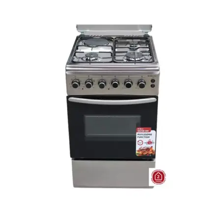 MO Electric Cooker 3 Gas 1 Electric Burner 50x60cm MOF3156‐SL