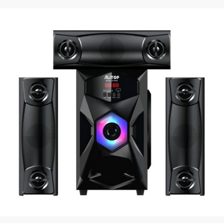 Alitop Subwoofer with Bluetooth, FM Radio, USB, SD Card, SP 6503