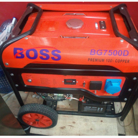 Boss Generators, Galaxy Series – BG7500D - 6.5kw