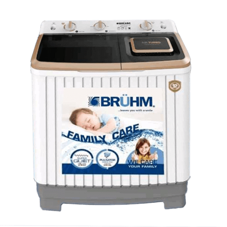 Bruhm 14kg Twin Tub Semi Auto Washing Machine [BWT-140H]