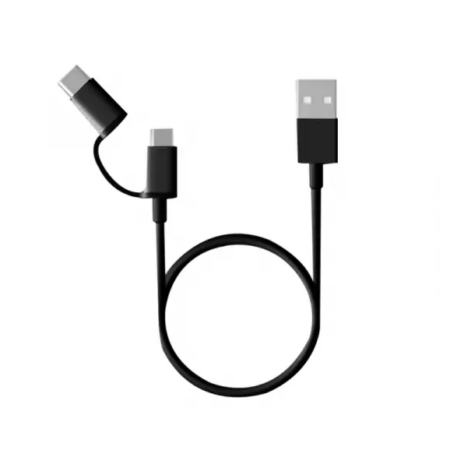 Xiaomi Redmi 2 in 1 Micro USB To Type C 100cm Cable Supports Fast Charging SJV4082TY