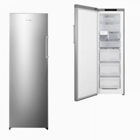 Hisense Upright Vertical Freezer 235L Stainless Steel H310US