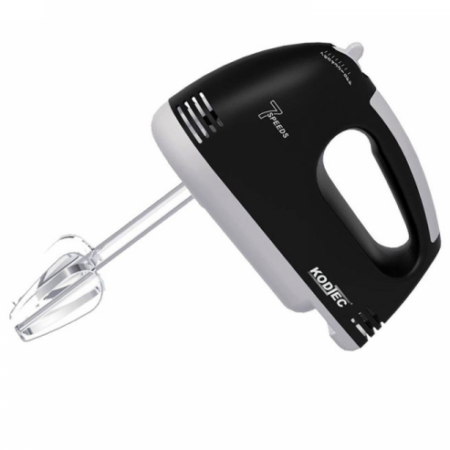 Kodtec Hand Mixer 150W with 7 Speeds & 2 Attachments KT-5000MX-B