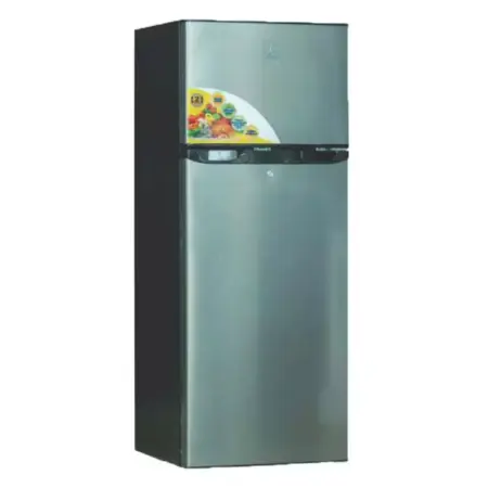 Delta Refrigerator 216L Double Door Defrost Inox DRF-250.I