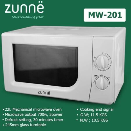 Zunne Microwave Oven 22L 700W - MW-201