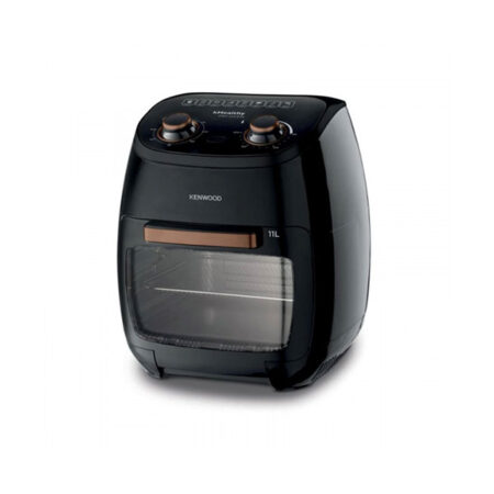 Kenwood Air Fryer Oven 11L 2000W Multi-Functional Air Fryer Cum Microwave Oven For Frying, Grilling, Broiling, Roasting, Baking, Toasting, Heating And Defrosting - HFP90.000BK