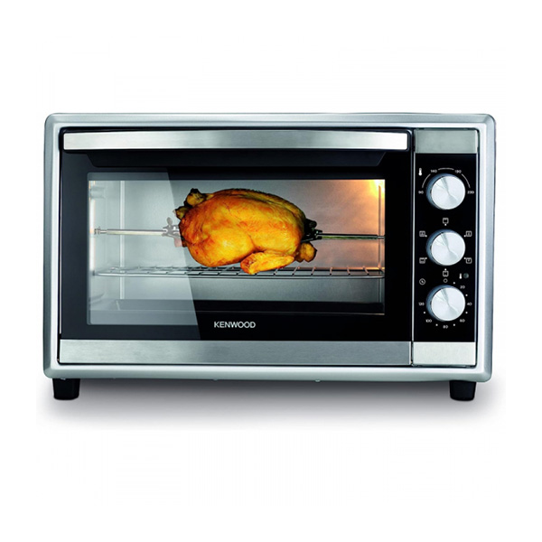 Kenwood 70L Toaster Oven - Oven Toaster Grill Large Capacity Double Glass Door Multifunctional with Rotisserie and Convection Function - MOM70.000SS